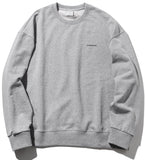 マスノウン(MASSNOUN)  SAFETY IGNORANCE OVERSIZED HEAVY CREWNECK MFZCR001-GY