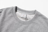 マスノウン(MASSNOUN)  SAFETY IGNORANCE OVERSIZED HEAVY CREWNECK MFZCR001-GY