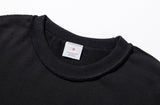マスノウン(MASSNOUN)  REVERSE OVERSIZED HEAVY CREWNECK MFZCR002-BK
