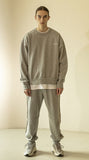 マスノウン(MASSNOUN)   REVERSE OVERSIZED HEAVY CREWNECK MFZCR002-GY