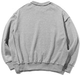 マスノウン(MASSNOUN)   REVERSE OVERSIZED HEAVY CREWNECK MFZCR002-GY