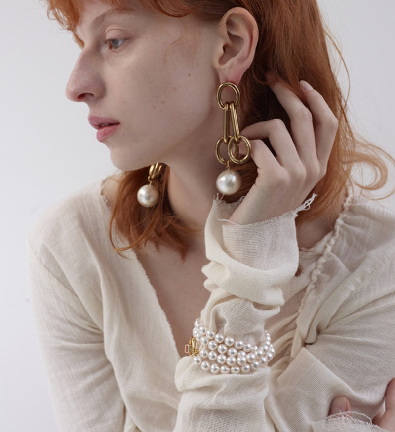 MONDAY EDITION(マンデイエディション) Pearl Bunch Bracelet