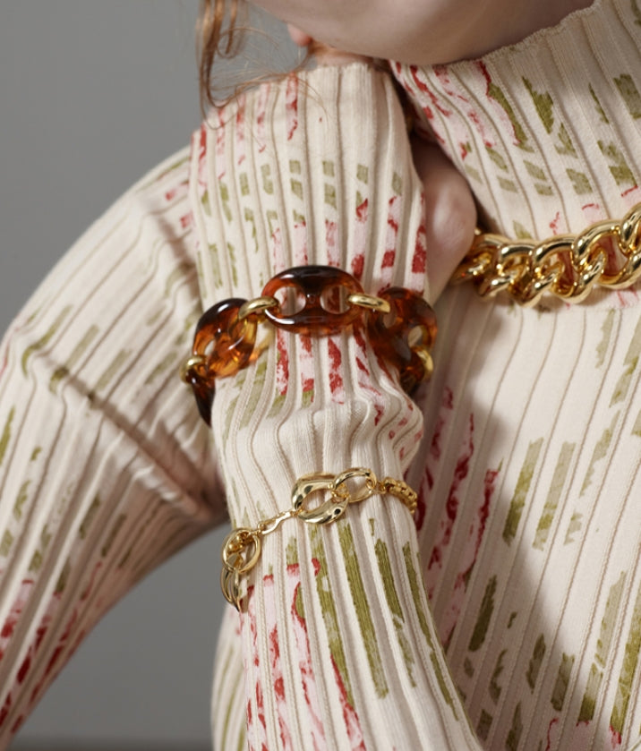 MONDAY EDITION(マンデイエディション) Piece of Dahlia Bracelet