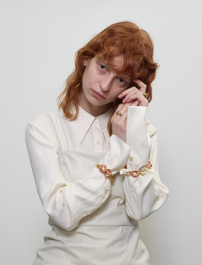 MONDAY EDITION(マンデイエディション) Wild Pansy Layered Bracelet