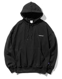 マスノウン(MASSNOUN)  REVERSE OVERSIZED HEAVY HOODY MFZHD002-BK