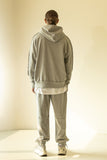 マスノウン(MASSNOUN)   REVERSE OVERSIZED HEAVY HOODY MFZHD002-GY