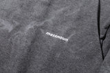 マスノウン(MASSNOUN)  TIE-DYE OVERSIZED LONG SLEEVES MFZLS002-BK