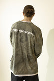 マスノウン(MASSNOUN)  TIE-DYE OVERSIZED LONG SLEEVES MFZLS002-KK