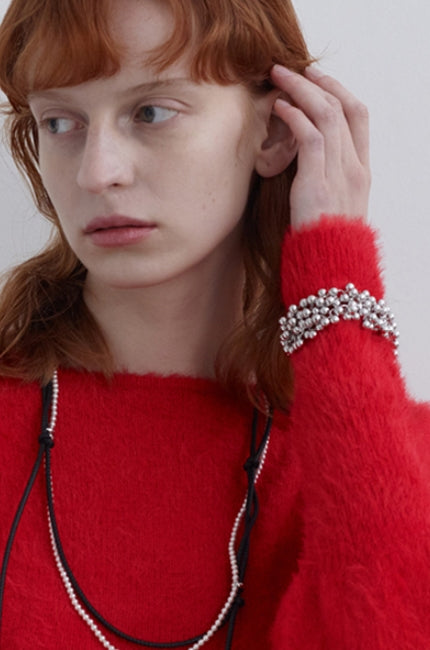 MONDAY EDITION(マンデイエディション) Tiny Ball Bundle Chain Bracelet