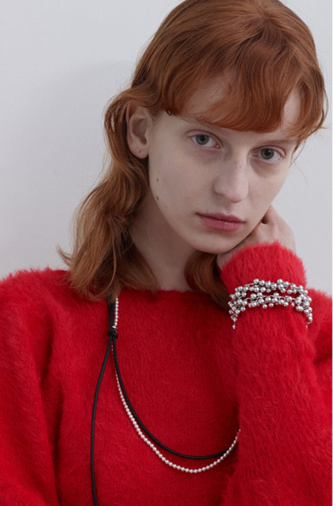 MONDAY EDITION(マンデイエディション) Tiny Ball Bundle Chain Bracelet