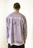マスノウン(MASSNOUN)   TIE-DYE OVERSIZED LONG SLEEVES MFZLS002-PP