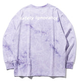 マスノウン(MASSNOUN)   TIE-DYE OVERSIZED LONG SLEEVES MFZLS002-PP