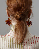 MONDAY EDITION(マンデイエディション) Full Bloom Dahlia Earrings