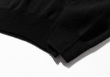 マスノウン(MASSNOUN) THUMB HALL WOOL KNIT MFZNT001-BK