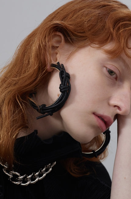 MONDAY EDITION(マンデイエディション) Ivy Bunch Hoop Earrings