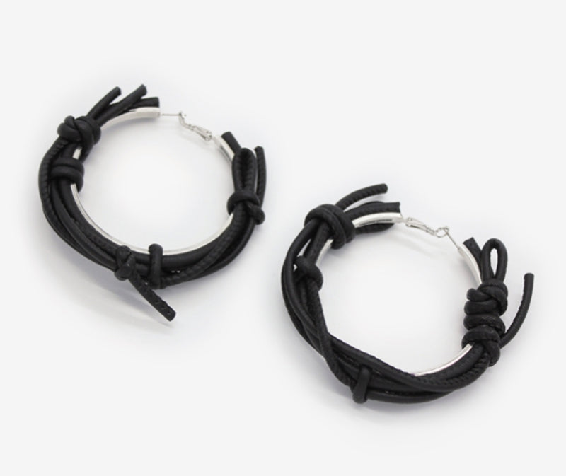 MONDAY EDITION(マンデイエディション) Ivy Bunch Hoop Earrings