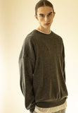 マスノウン(MASSNOUN)  THUMB HALL WOOL KNIT MFZNT001-GY