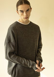 マスノウン(MASSNOUN)  THUMB HALL WOOL KNIT MFZNT001-GY