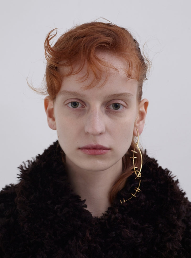 MONDAY EDITION(マンデイエディション) Eucalyptus Cinerea Single Earring