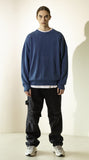 マスノウン(MASSNOUN) THUMB HALL WOOL KNIT MFZNT001-BL