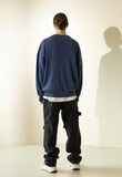 マスノウン(MASSNOUN) THUMB HALL WOOL KNIT MFZNT001-BL