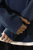 マスノウン(MASSNOUN) THUMB HALL WOOL KNIT MFZNT001-BL