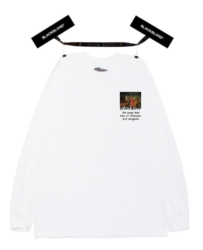 ブラックブロンド(BLACKBLOND)  BBD Inferno Long Sleeve Tee (White)