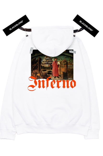 ブラックブロンド(BLACKBLOND)  BBD Inferno Hoodie (White)