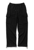 マスノウン(MASSNOUN)  STRING HEAVY TRAINING PANTS MWZTP002-BK