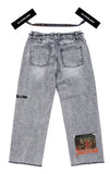 ブラックブロンド(BLACKBLOND)  BBD Inferno Crop Denim Pants (Gray)