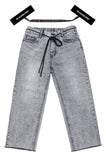 ブラックブロンド(BLACKBLOND) BBD Basic Crop Denim Pants (Gray)