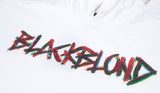 ブラックブロンド(BLACKBLOND)  BBD Painted Graffiti Logo Hoodie (White)