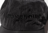 マスノウン(MASSNOUN)  NYLON CAP MFZAC002-BK