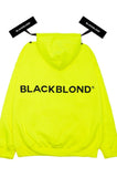 ブラックブロンド(BLACKBLOND)  BBD Reflection Classic Smile Logo Hoodie (Neon)
