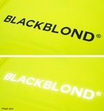 ブラックブロンド(BLACKBLOND)  BBD Reflection Classic Smile Logo Hoodie (Neon)