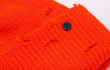 ブラックブロンド(BLACKBLOND) BBD Ripped Custom Short Beanie (Orange)