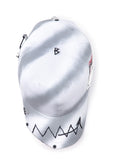 ブラックブロンド(BLACKBLOND)  BBD Ghost Slogan Patch Logo Cap (White)