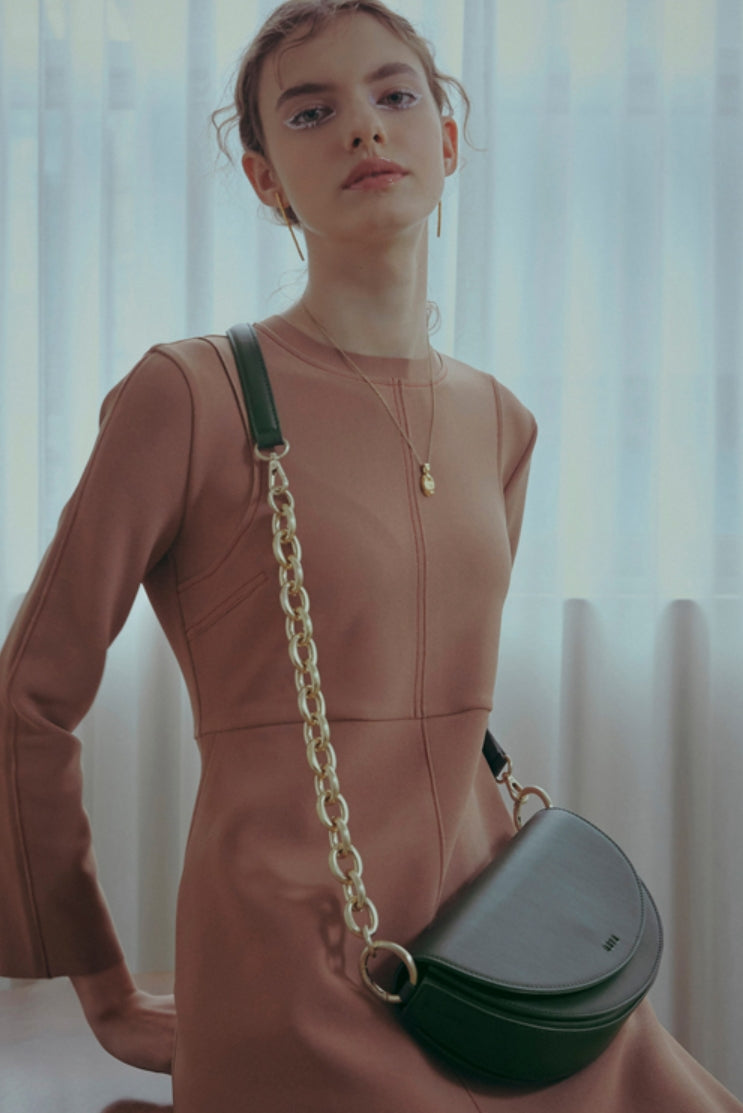 BBYB(ビービーワイビー) Atti Saddle Cross Bag (Kale Green)