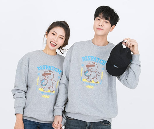 AQO_studiospace(アコスタジオスペース)  AQO X DISPATCH SWEATSHIRTS GREY