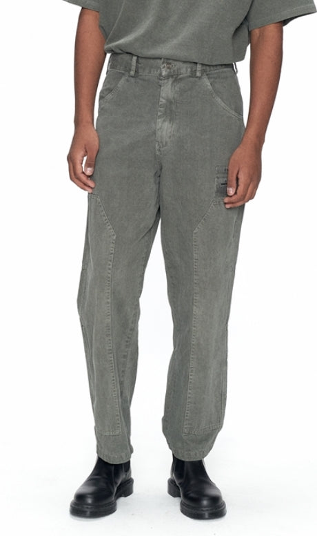 OVERR(オベルー) 20FW PIGMENT KHAKI WORK PANTS