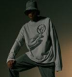 OVERR(オベルー) 20FW OVR COIN GRAY L/S T-SHIRTS