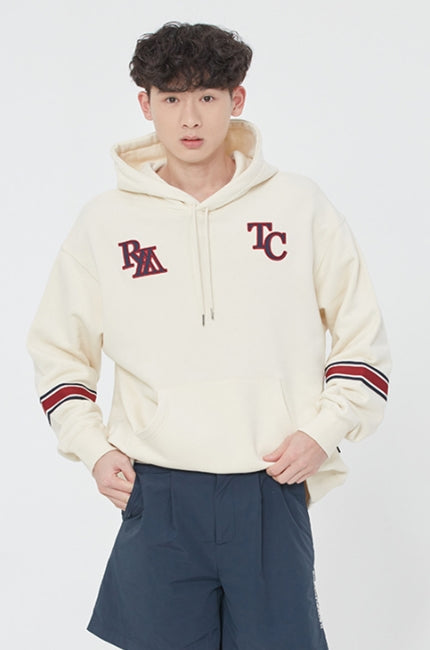 ロマンティッククラウン(ROMANTIC CROWN)   RMTC BANDING HOODIE_OATMEAL