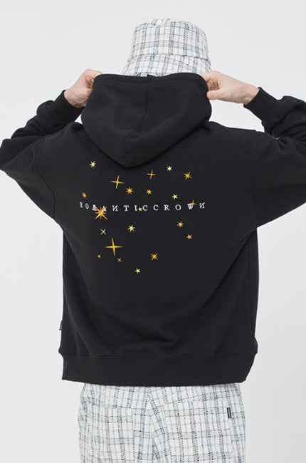 ロマンティッククラウン(ROMANTIC CROWN)   CIRCLE UNIVERSE HOODIE_BLACK