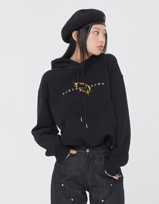 ロマンティッククラウン(ROMANTIC CROWN)   CIRCLE UNIVERSE HOODIE_BLACK