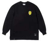 STIGMA(スティグマ) 20 SMILE OVERSIZED LONG SLEEVES T-SHIRTS BLACK