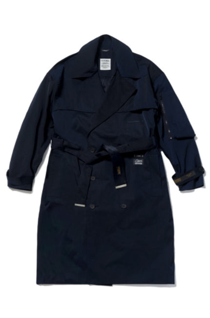STIGMA(スティグマ) VSC OVERSIZED TRENCH COAT NAVY