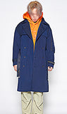 STIGMA(スティグマ) VSC OVERSIZED TRENCH COAT NAVY