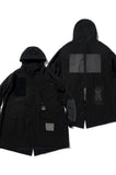 STIGMA(スティグマ) DV FISHTAIL PARKA BLACK