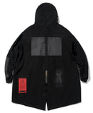 STIGMA(スティグマ) DV FISHTAIL PARKA BLACK