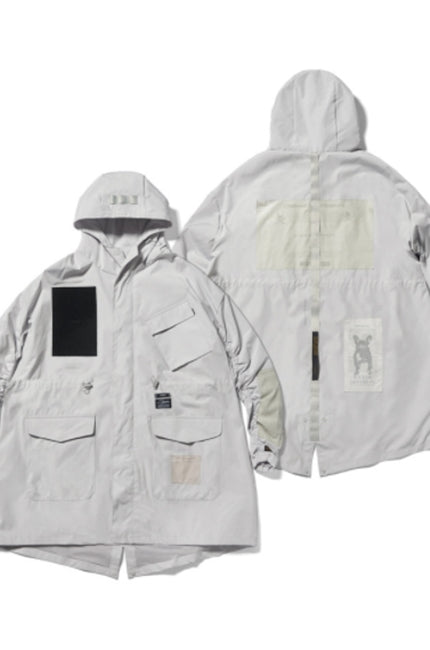 STIGMA(スティグマ) DV FISHTAIL PARKA GREY